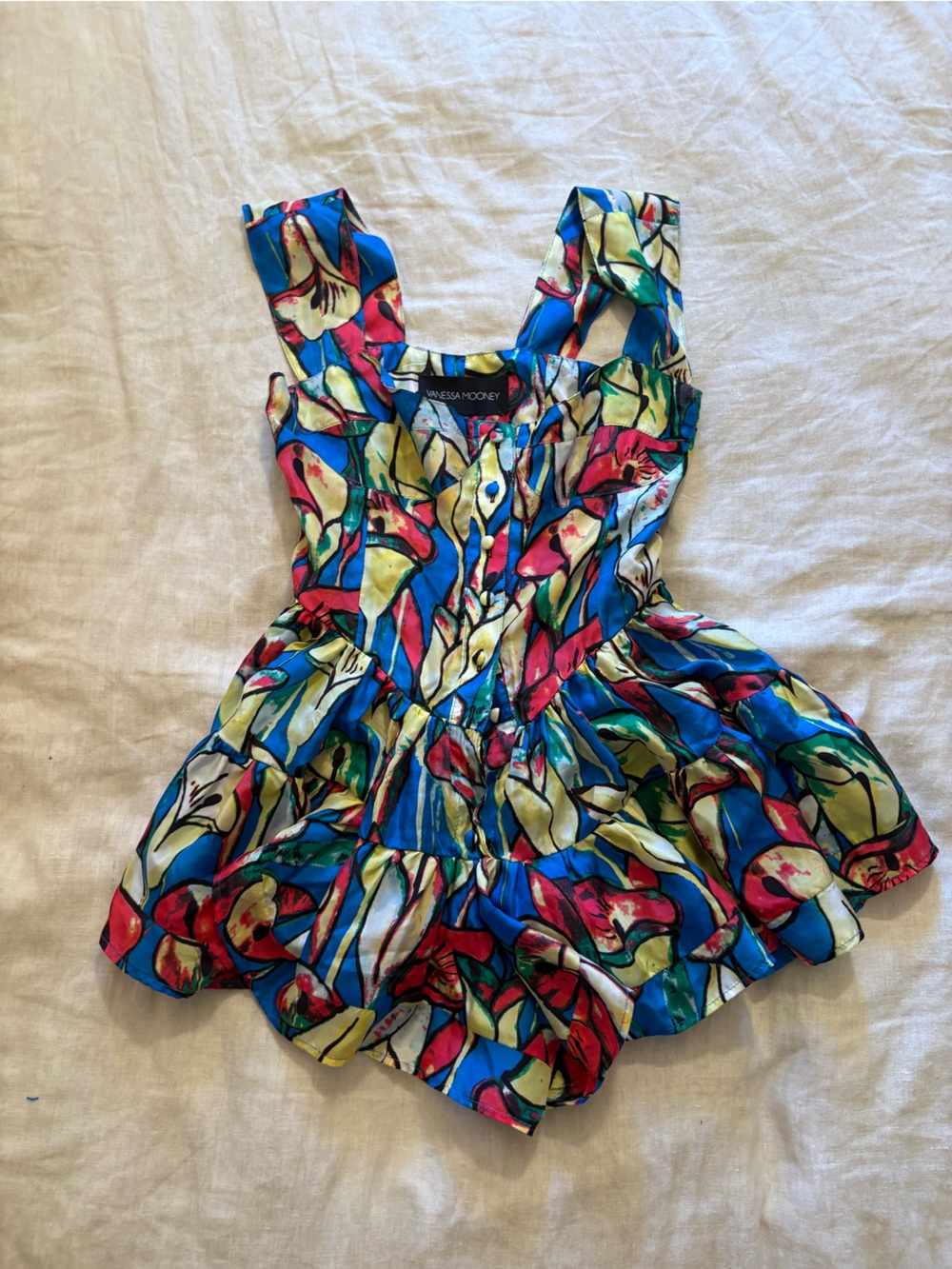 Vanessa Mooney Multicolor Romper